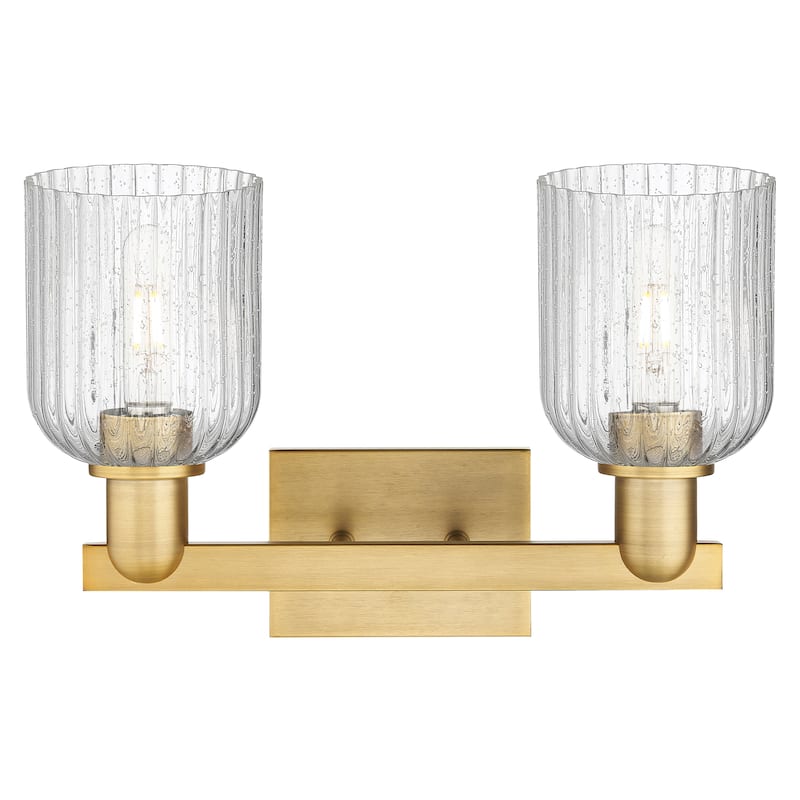 Innovations Lighting Downtown Urban - Bridal Veil - 2 Light 16" Bath Vanity Ligh