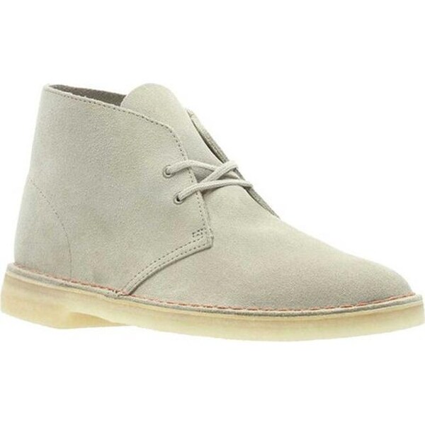 Clarks Men�s Desert Boot Sand/Sand Suede Overstock