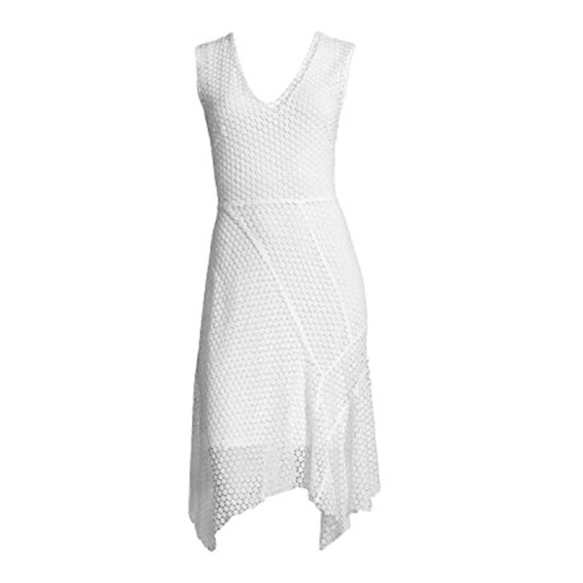 tahari black and white dress