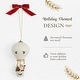 preview thumbnail 3 of 5, Spode Christmas Tree Hot Air Balloon Ornament - 4" H