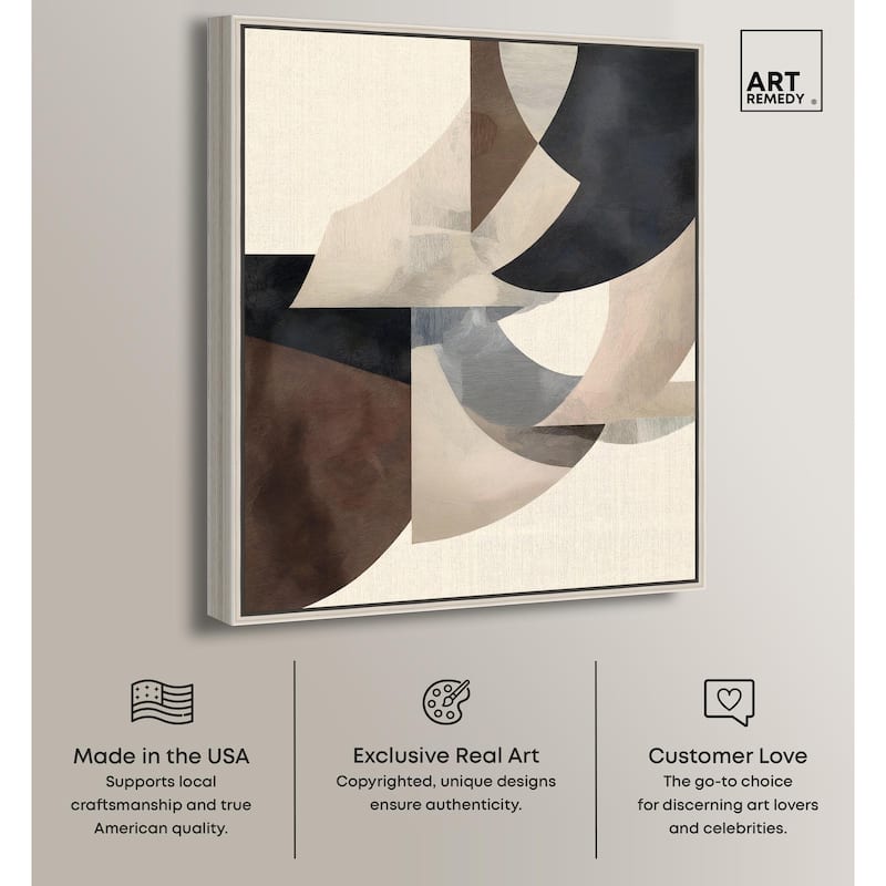 Planar Curves Canvas by Art Remedy