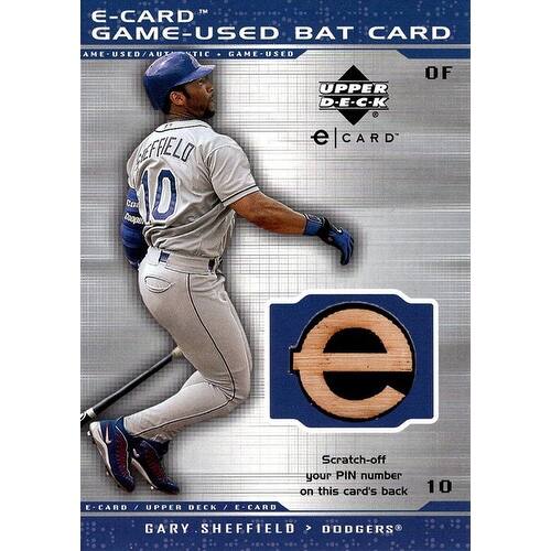 Shop Signed Sheffield Gary Los Angeles Dodgers Gary Sheffield 2001