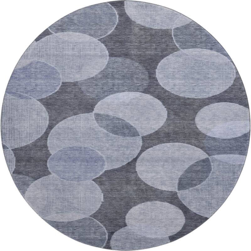 Premium Washable Super Soft Contemporary Bubbles Mayfield Rug