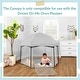 preview thumbnail 8 of 20, Dream On Me Onyx Playpen Canopy