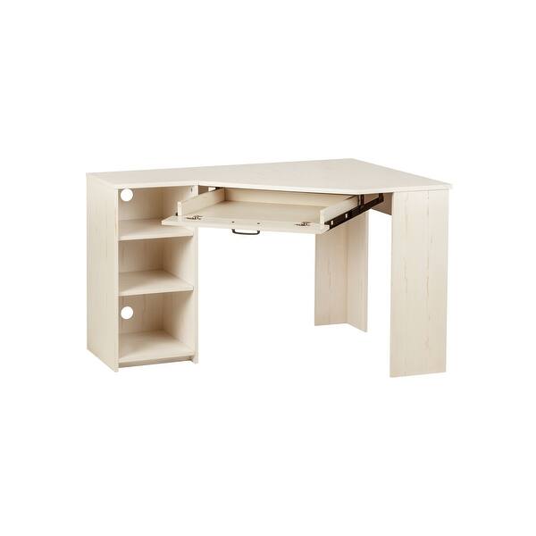 Saint Birch Antique White L Desk Kit Set Of 2 Overstock 32005429