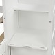 preview thumbnail 10 of 29, Twin Over Full/Twin Bunk Bed with Storage Shelves & Drawers, Wood Bunk Bed Frame with Safety Guardrails, Convertible Bottom Bed