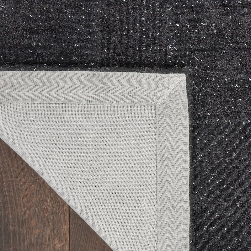 Michael Amini Abstract Linear Shimmer Area Rug