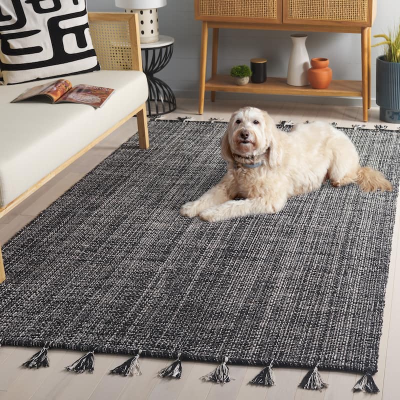 SAFAVIEH Hand-Woven Montauk Neacsa Casual Cotton Rug