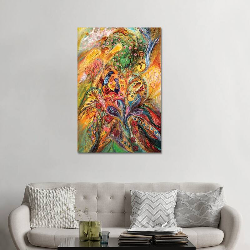 iCanvas "Zodiac Project Capricorn Aquarius Pisces" by Elena Kotliarker Canvas Print - 48x32x1.5