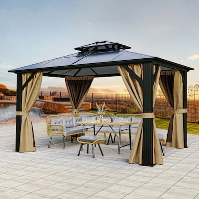 Outdoor Aluminum Canopy Gazebo