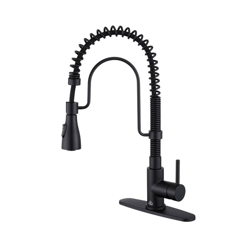 Single Handle Pull Down Sprayer Kitchen Faucet