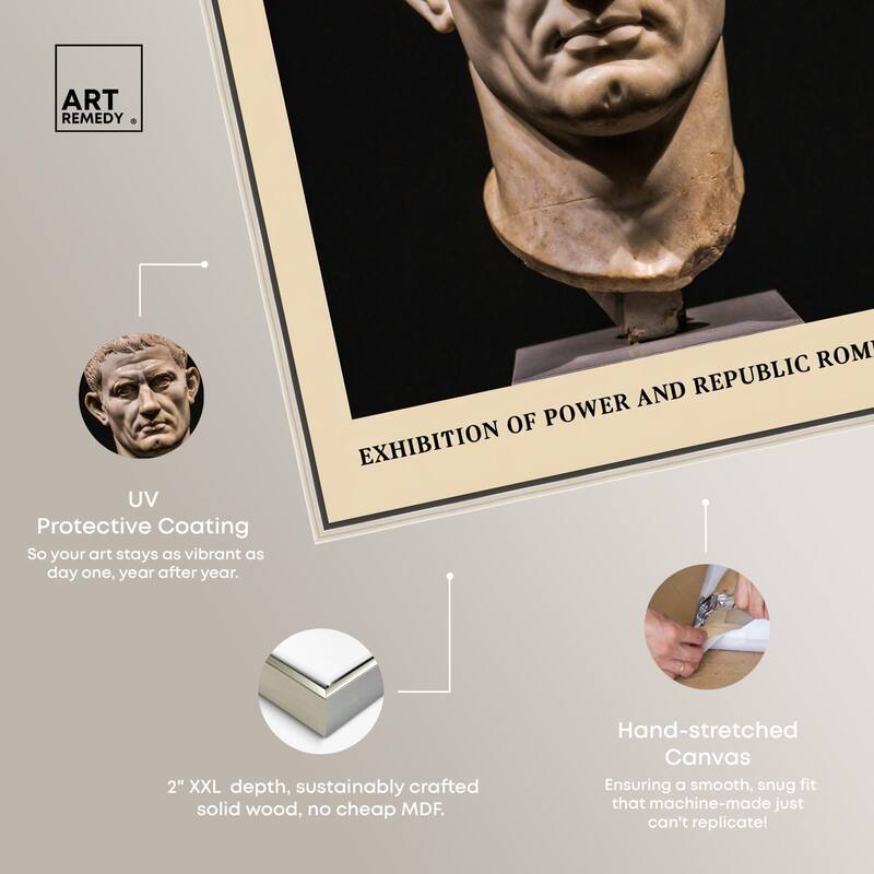 Roman Leader Canvas by Art Remedy