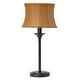 preview thumbnail 8 of 13, Pocologan Tan 25.25-inch Outdoor Table Lamp by Havenside Home - 12.5L x 12.5"W x 25.25"H