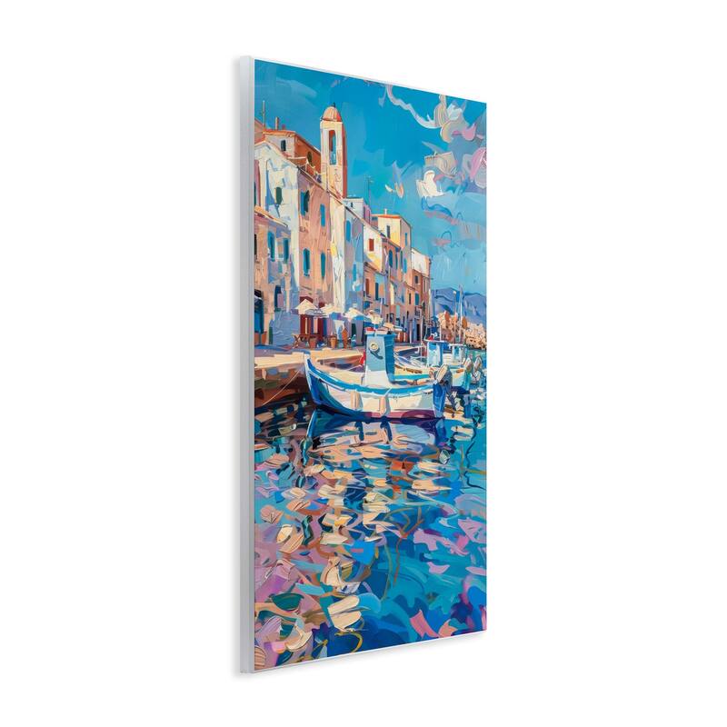 Stupell Coastal City Harbor Wall Plaque Art Design By LSR Design Studio