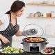 preview thumbnail 10 of 10, Homecookin 6 Quart Programmable Slow Cooker, Kitchen Appliances