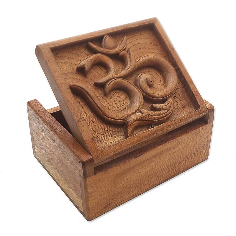 Novica Handmade Ong-Kara Decorative Wood Box