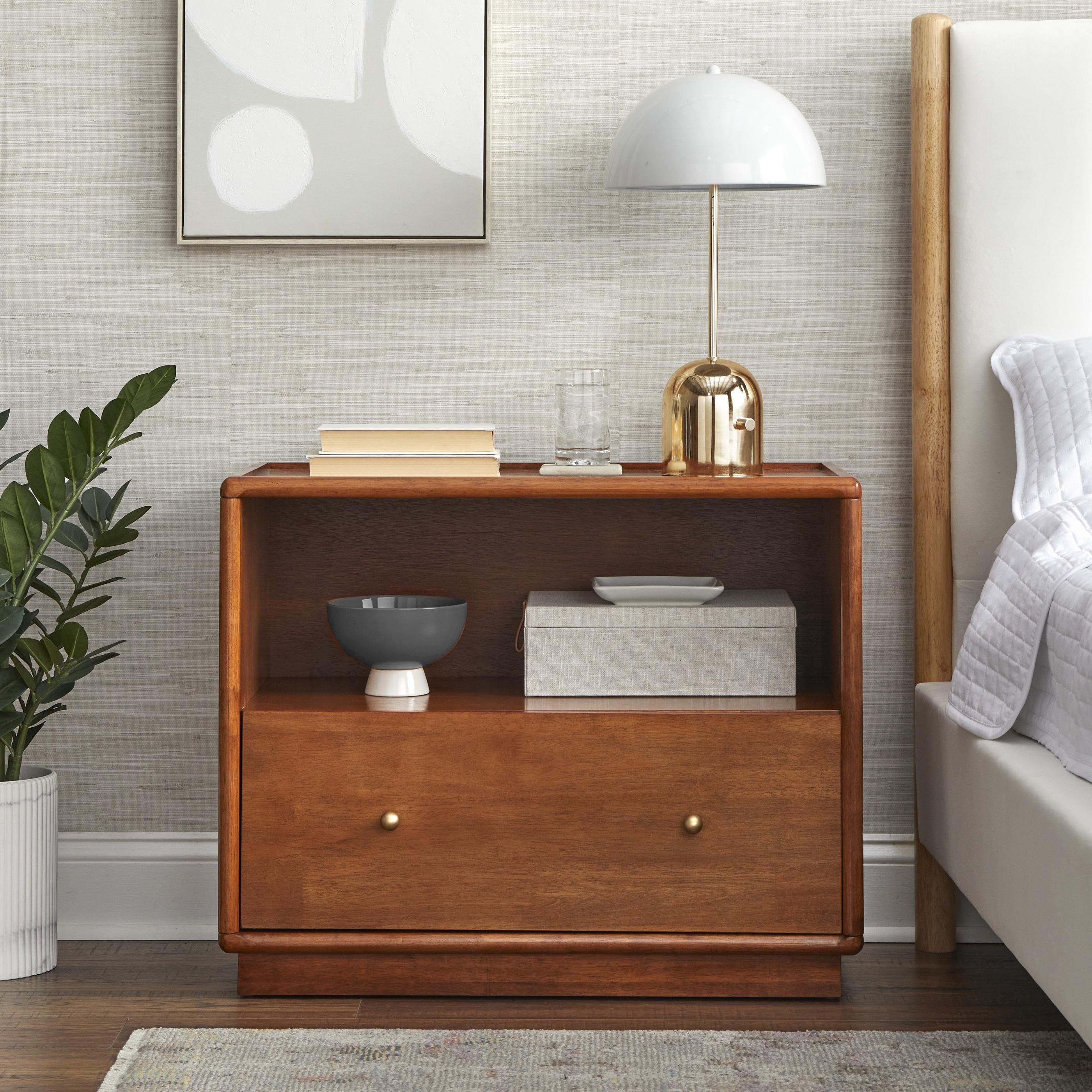 Simple Living Claudia Extra-Wide Nightstand