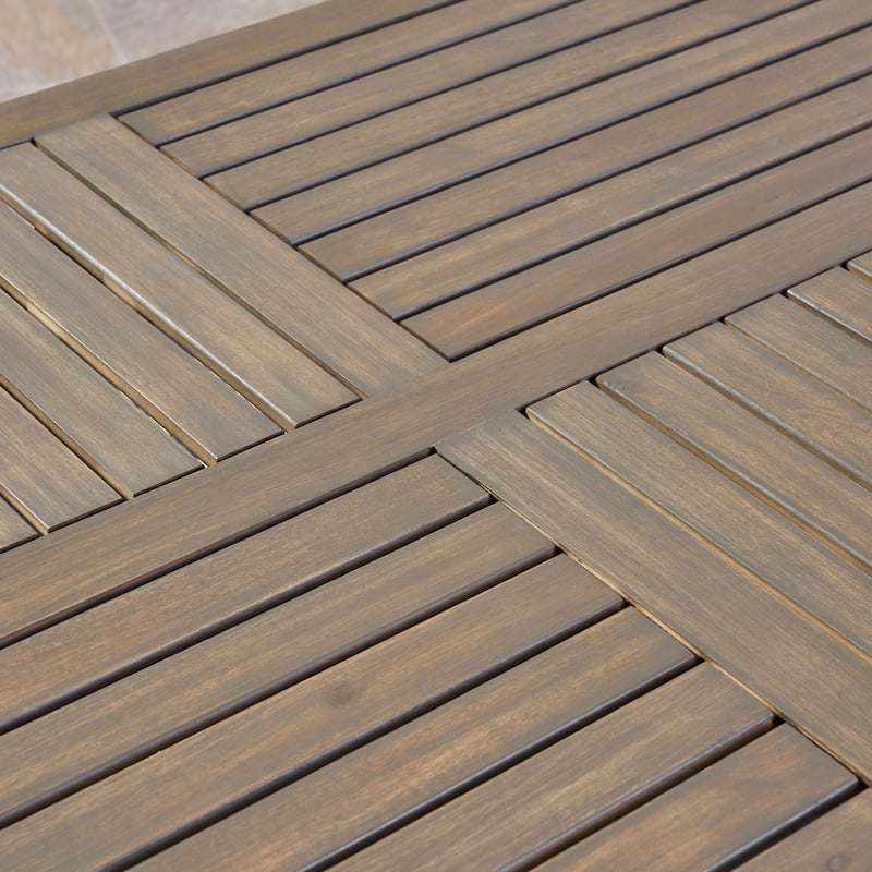 outdoor WOOD TABLE