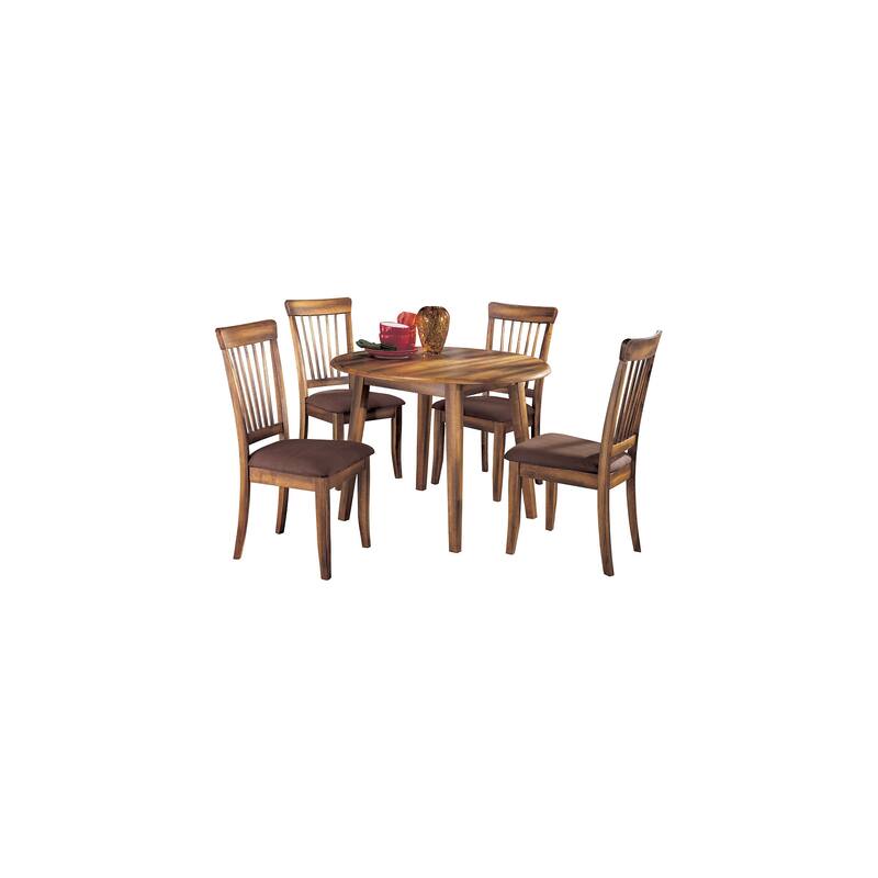 Signature Design by Ashley Berringer Rustic Brown 5-Piece Dining Package