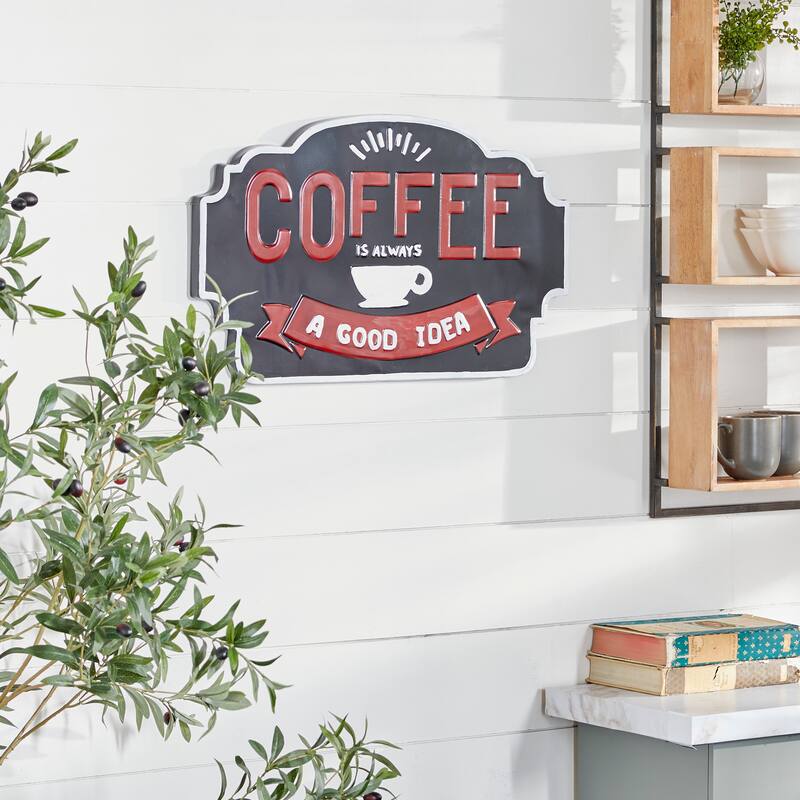 Black Iron Farmhouse Wall Decor 15 x 24 x 1 - 24 x 1 x 15