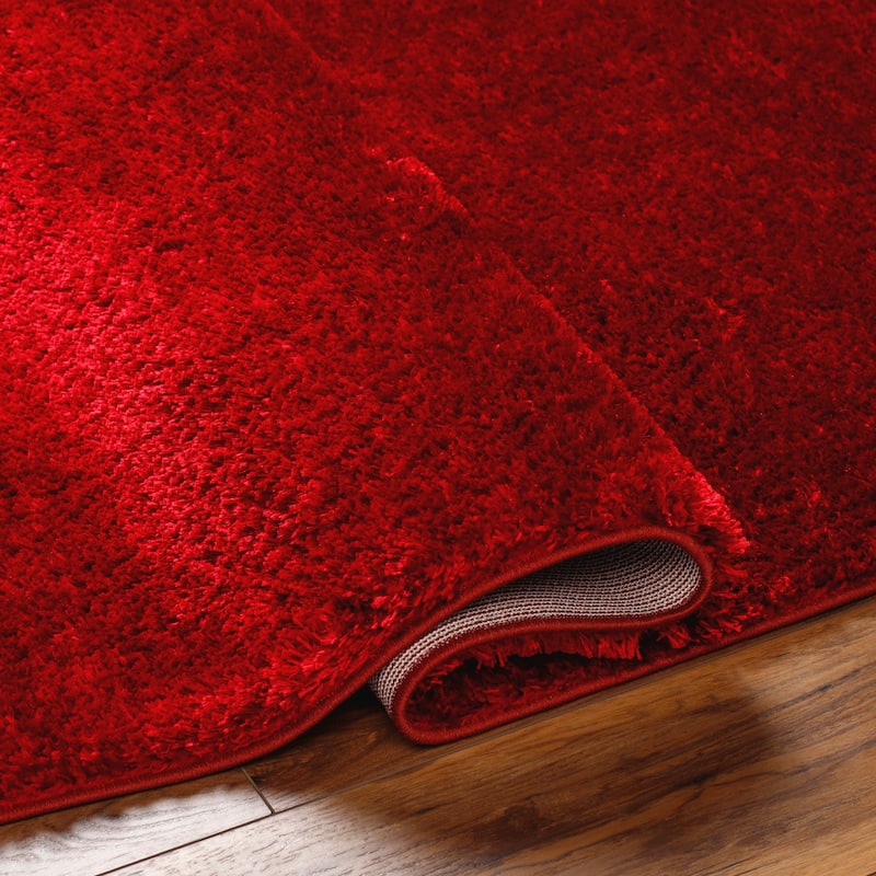 Livabliss Cloudy Vibrant Solid Plush Area Rug