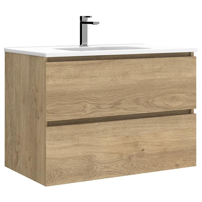 WS Bath Collections Flora C80 Flora 32" Wall Mounted Single Basin