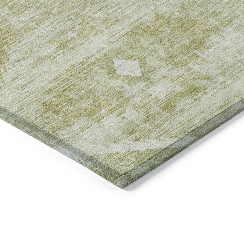 HomeRoots Southwestern Transitional Rectangle Outdoor Rug