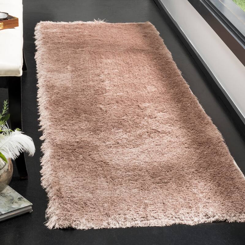 SAFAVIEH Handmade Paris Shag Danara 2.5-inch Thick Rug
