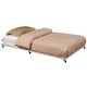 preview thumbnail 2 of 1, Twin Size White Metal Roll Out Trundle Bed Frame for Daybed