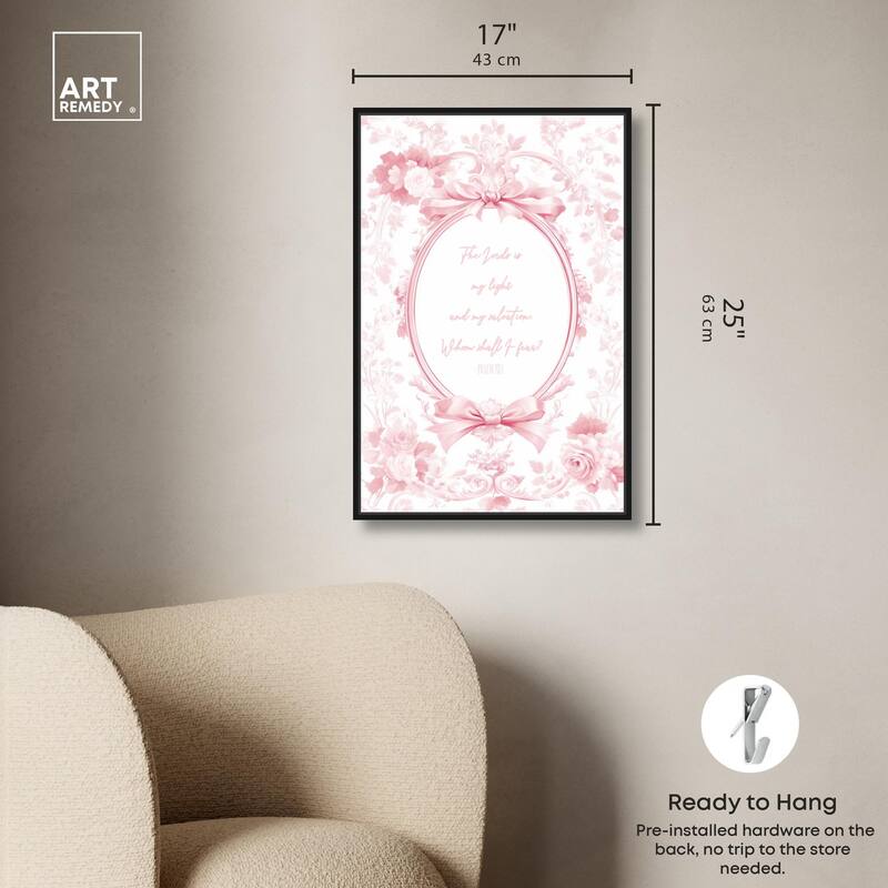 My Light Pink Canvas by Art Remedy