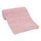 preview thumbnail 4 of 3, Lambs & Ivy Signature Pink/White 100% Cotton Marl Textured Knit Baby Blanket