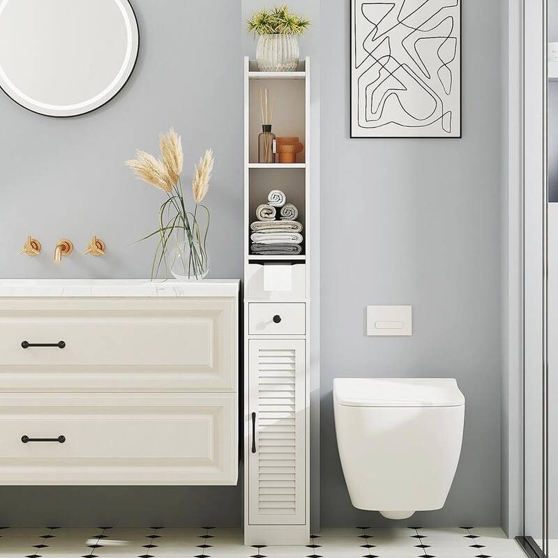 Bathroom Storage Tall Slim Bathroom Bed Bath