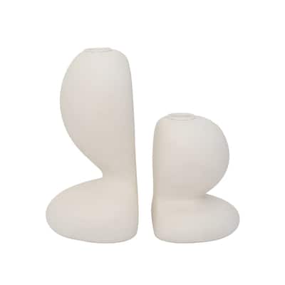 Candle Holder Chou, Set Of 2- ST