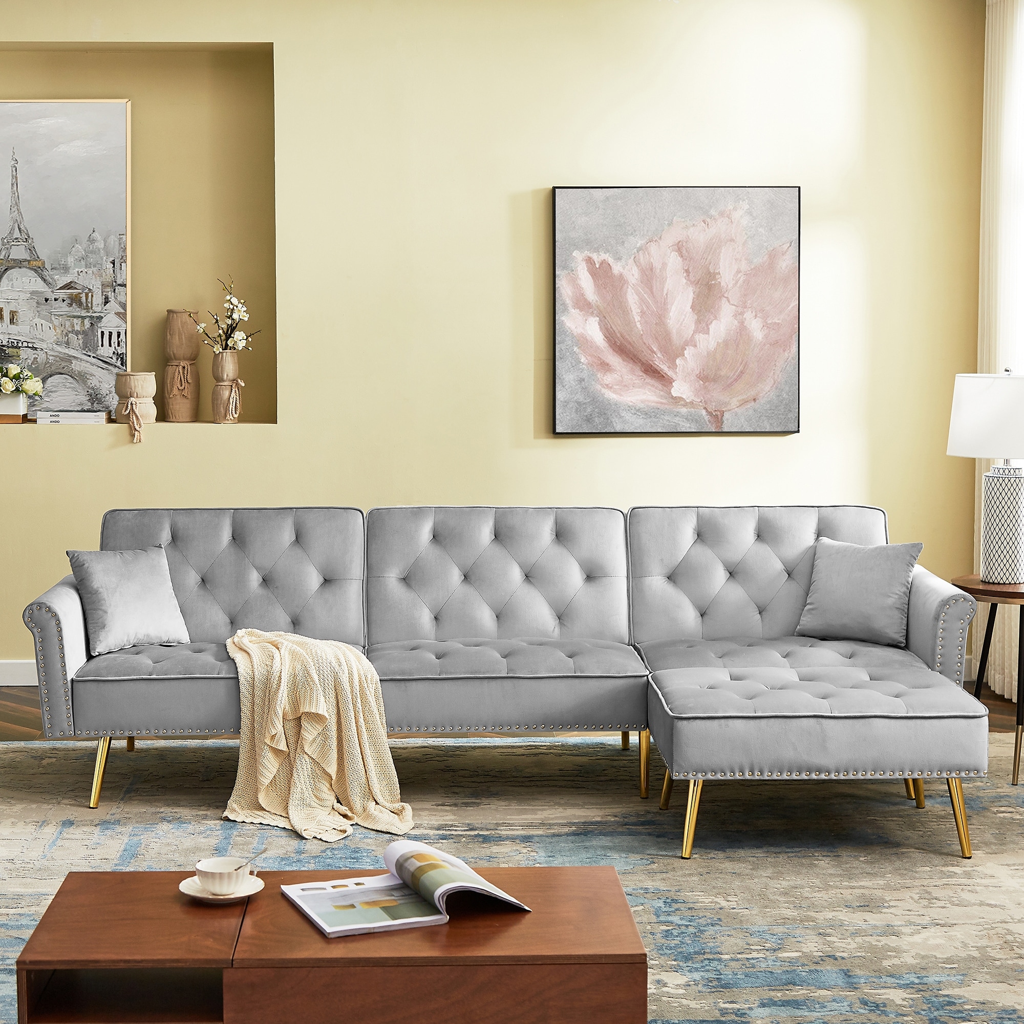 L couch futon new arrivals