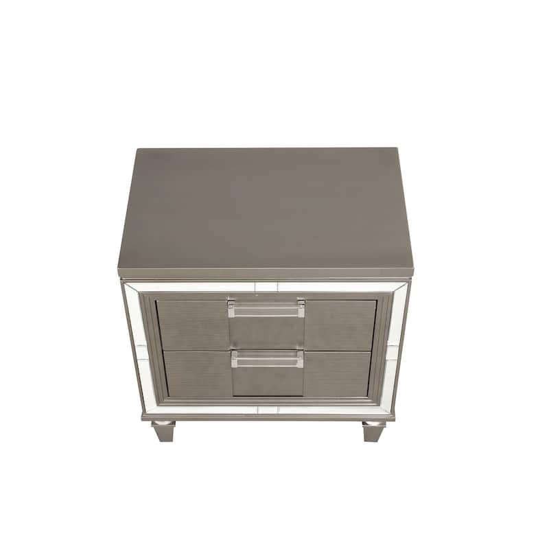 Genoa 2-Drawer 26 in. W Nightstand