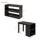 preview thumbnail 17 of 52, Solid Wood Loft Bed with Retractable Desk, Storage Stairs, Storage Drawers, and Shelves