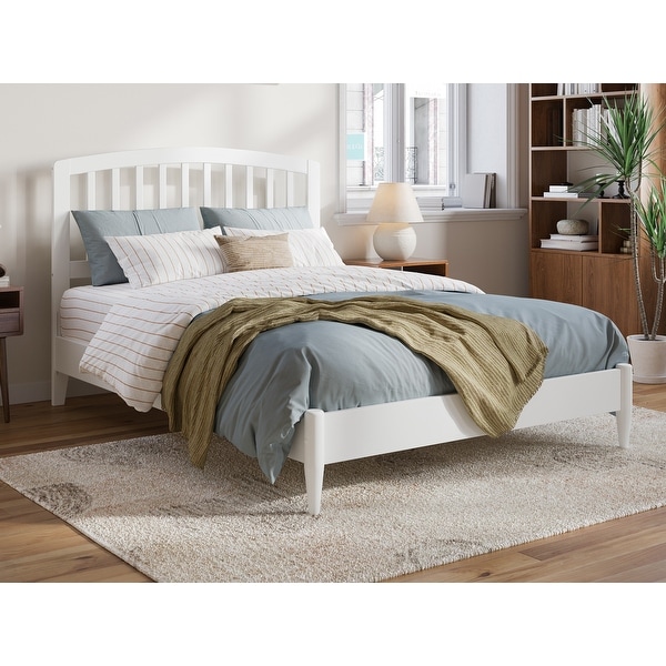 Grain Wood Furniture Greenport Louvered Solid Wood Platform Bed
