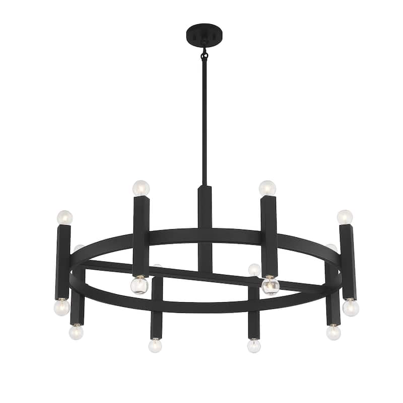 Meridian M100103 16 Light 41" Wide Drum Chandelier