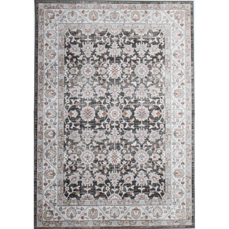 Bashian Bonny Charcoal Transitional Area Rug