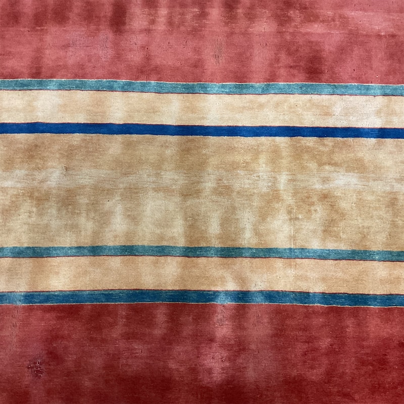 HERAT ORIENTAL Handmade Vegetable Dye Gabbeh Wool Rug - 4'3" x 6'