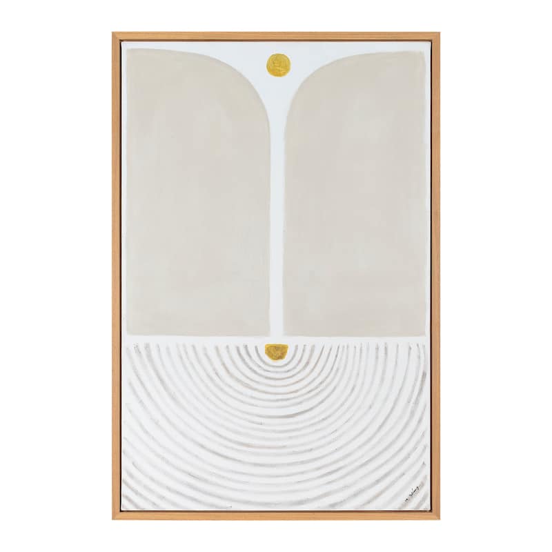 Renwil Martia 40" Wide Canvas Art, Off-white