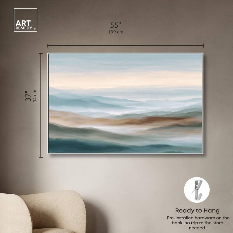 Nuance of the Range III Canvas by Art Remedy