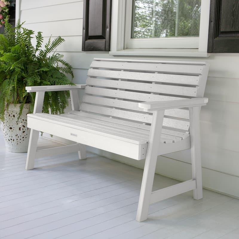 HIGHWOOD Weatherly Eco-Friendly 4-foot Garden Bench
