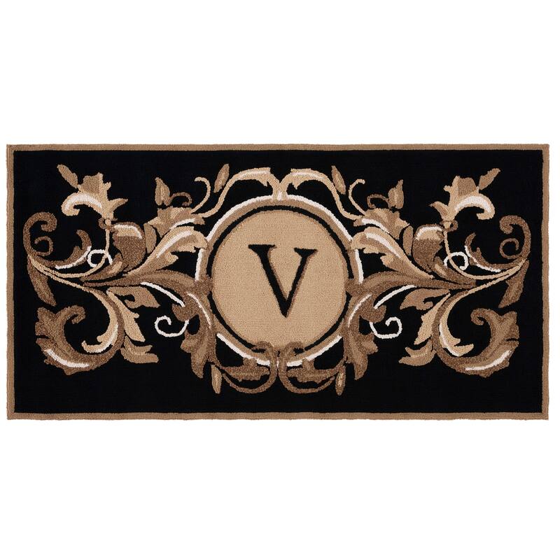 SAFAVIEH Handmade Monogram Monka Casual Rug