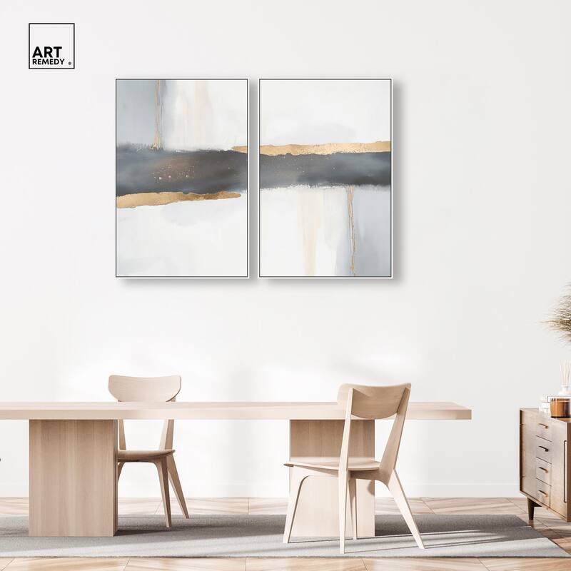 Azure Horizon I Canvas Set of 2 by Art Remedy