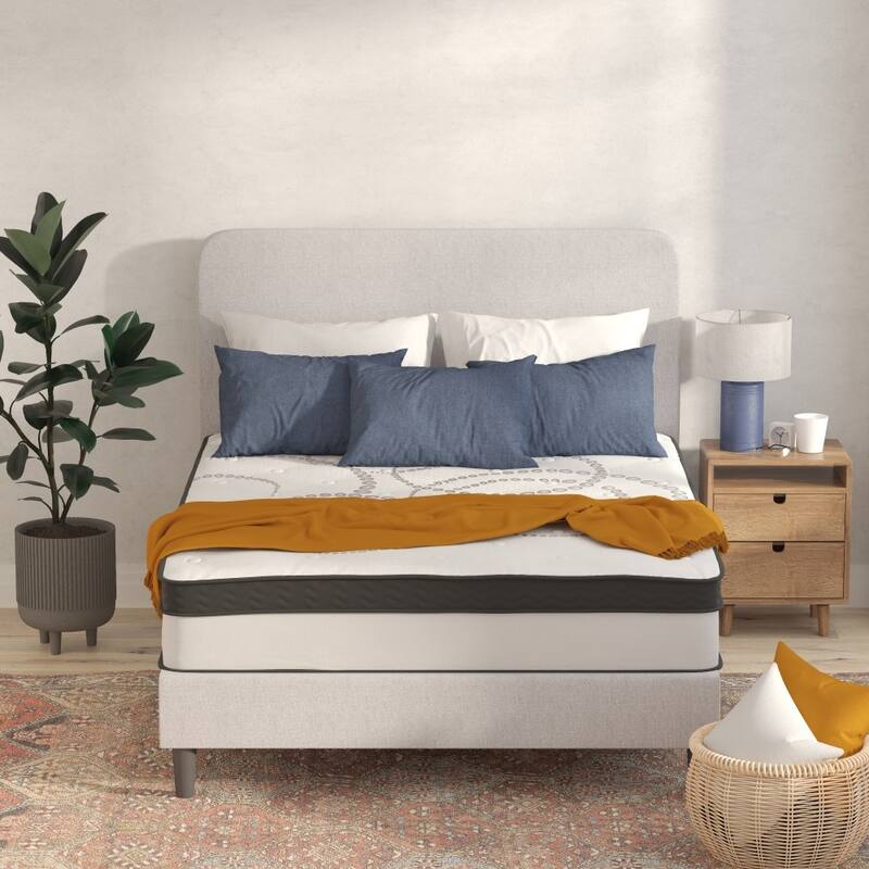 12" Hybrid Pocket Spring Mattress, Mattress in a Box - Premium Mattress