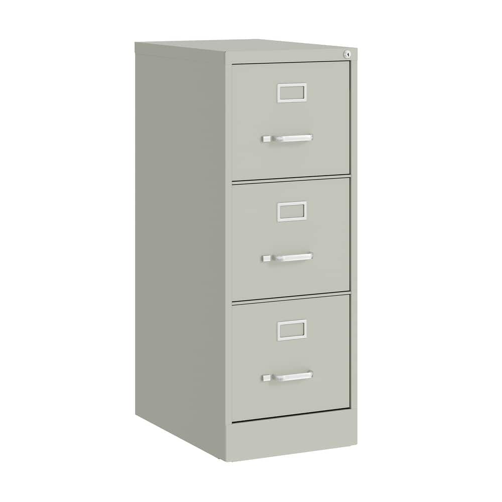Hirsh 22-in Deep 3 Drawer, Letter Width, Vertical File Cabinet