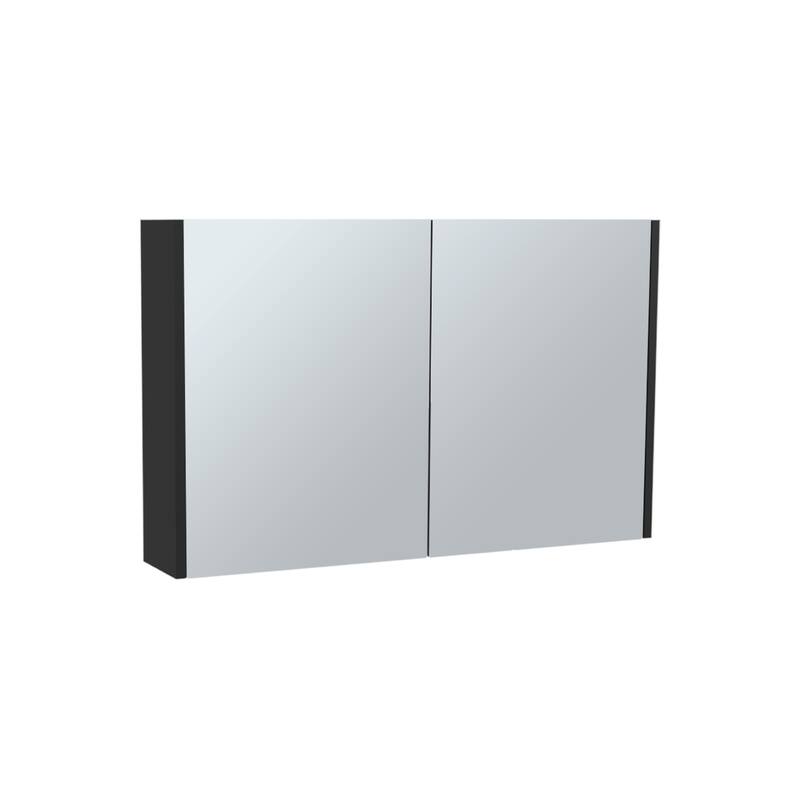 Wall-Mounted Bathroom Medicine Cabinet - 19.7" H, 31.5" W, 2 Mirrored Doors, 3 Shelves, Space-Saving Storage