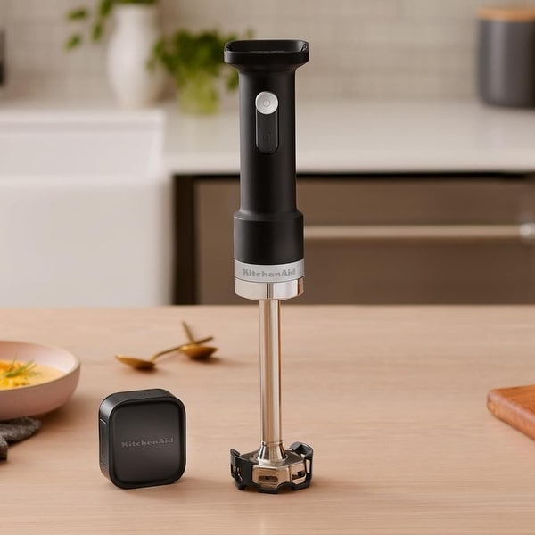 KitchenAid Go Cordless Hand Blender battery included - Hearth & Hand™ with Magnolia: Shaded Palm, Immersion Blender, 3 Speeds - Thumbnail 5
