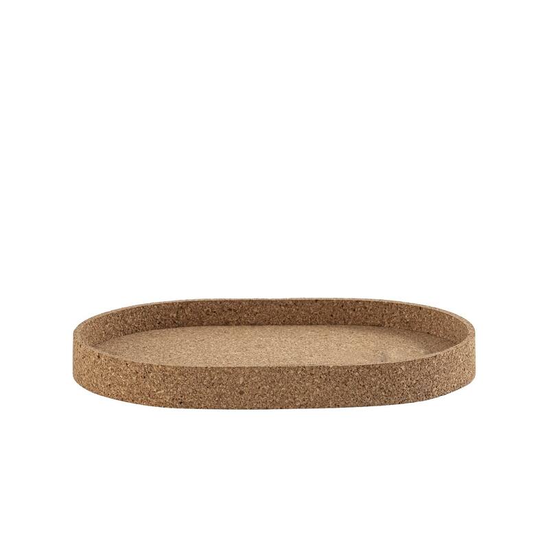 Oval Cork Tray Sm